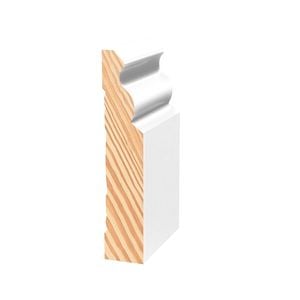 Porta 92 x 18mm 2.7m Colonial Primed FJ Pine Architrave and Skirting