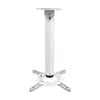 30-44cm Extendable White Projector Mount Ceiling Bracket PM200w.30-44