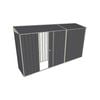 Build-a-Shed 0.8 x 3.7 x 2m Skillion Single Sliding Side Door Shed - Grey