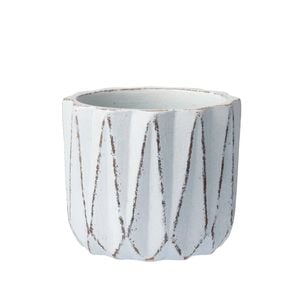 Northcote Pottery 10 x 8cm White Wash Laredo Pot