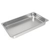Vogue Heavy Duty Gastronorm Tray 1/1 Gn Stainless Steel 65mm 9l Commercial Kitchen Storage 530x325x65mm
