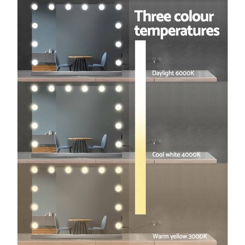 Embellir Make Up Hollywood Makeup Mirror - Bunnings Australia