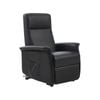 Alice Electric PU Leather Recliner Lift Chair Charcoal Black