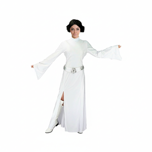 More Than Party Adult White Space Princess Costume Dress XS/S