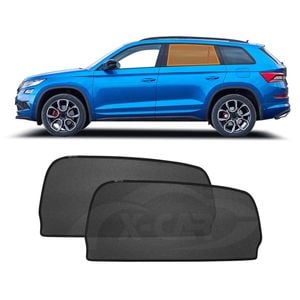 Rear Window Sun Shade for SKODA Kodiaq 2017-2024 Car Sun Blind Mesh