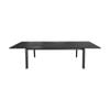 Ataman 200-300cm Extension Aluminium Outdoor Dining Table Dark Grey