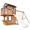 Lifespan Kids Darlington Swing Set & Play Centre with 2.2m White Slide