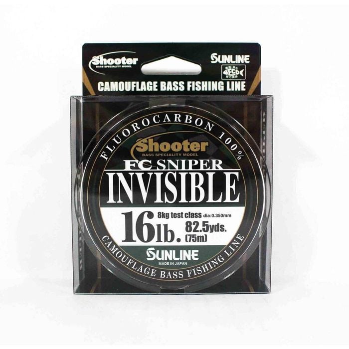 Sunline FC Sniper Invisible Fluorocarbon Fishing Leader 16lb