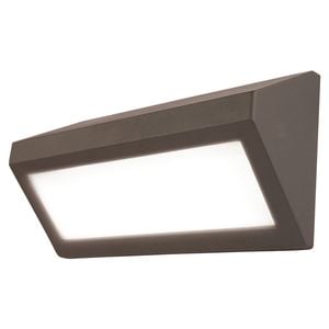 Brilliant Lighting 240V Berwick Charcoal Wedge Bunker Exterior Wall Light