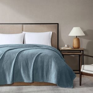Ardor Boudoir Polyester Teddy Fleece Blanket Sea Mist 245x240cm