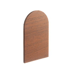 DECO 50 x 80mm Ironbark DecoBatten Radius End Cap