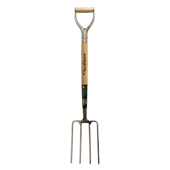 Cyclone Stainless Steel Garden Fork