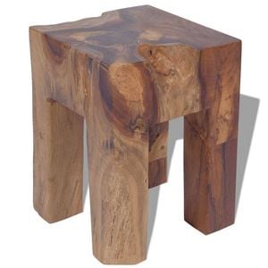 vidaXL Stool Side Table Footrest Chair 30x30x40cm Unique Furniture