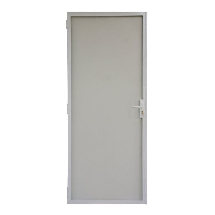 Pillar 2024 x 806mm Surfmist Imperial Contemporary Screen Barrier Door