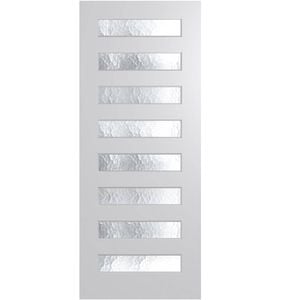 Hume 2040 x 820 x 40mm Entrance Door Nexus Duracote NEX38 - Cathedral