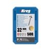 Kreg 32mm Zinc Coarse Thread MaxiLoc Head Pocket-Hole Screws - 500 Pack