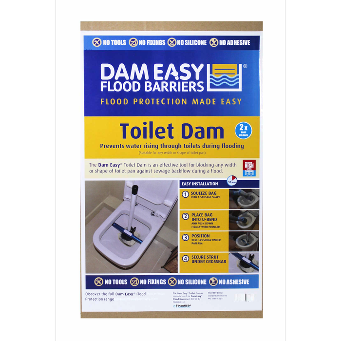 Dam Easy Toilet Dam