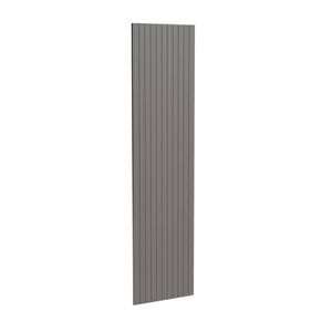 Kaboodle Smoked Grey V-Groove Corner Pantry Door