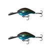 2x 13 Fishing 60mm Jabber Jaw Deep Crankbait Fishing Lures - Old Gregg