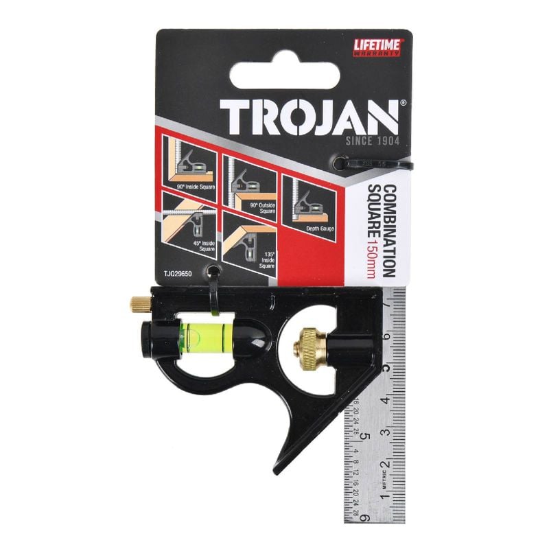 Trojan 150mm Combination Square