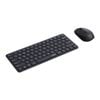 Rapoo X9010M MM Wireless Desktop Combo Set - Dark Grey [9010M-BK]