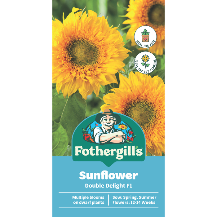 Fothergill's Sunflower Double Delight F1 Seeds