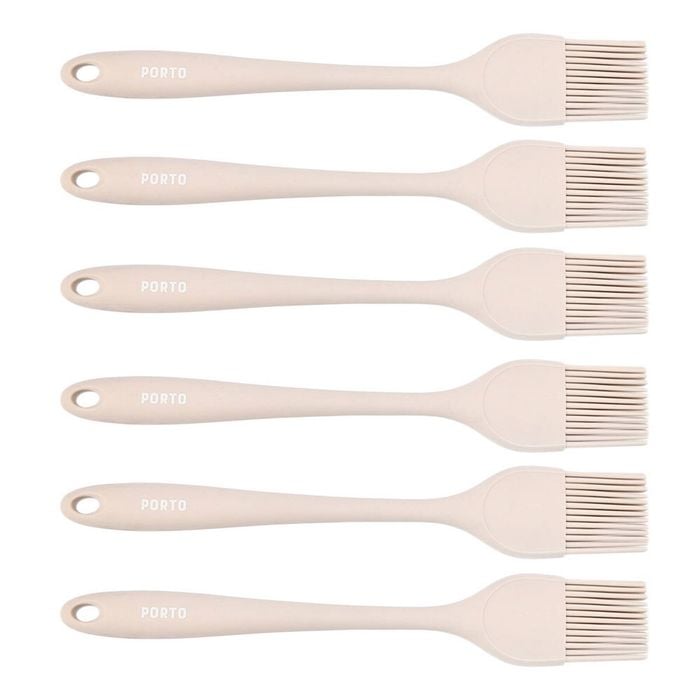 6PK Porto Zest Silicone 28cm Brush Baking/Cooking Utensil