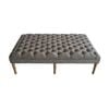 Jayne Ottoman Dark Grey