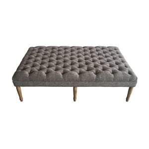 Jayne Ottoman Dark Grey