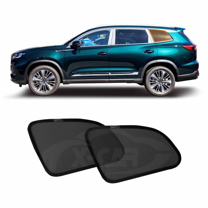 Port Window Sun Shade For Chery Tiggo 8 Pro Max 2024-onwards Uv Protection Car Sunshade Blind Mesh