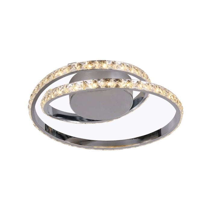 Lexi Lighting Agamani Dimmable LED Ceiling Light 38 cm