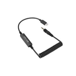 Saramonic 3.5mm Locking Type Male Jack to USB Type-C Cable w/ AD Converter