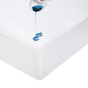 Luxor Super King Terry Cotton Fully Fitted Waterproof Mattress Protector