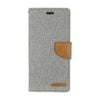 Goospery Canvas Diary case for iPhone 14 Plus - Grey