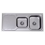 Clark Vital 1.75 Right Hand Bowl Sink With 1 Tap Hole