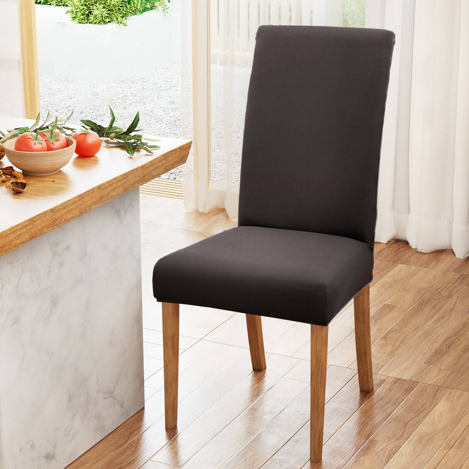 Stretchy dining chair covers hotsell