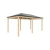 Softwoods 5.4 x 3.0m Gazebo Kit With Hip Ends