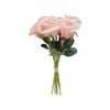 UN-REAL 30cm Pink Artificial Rose Flower Posy