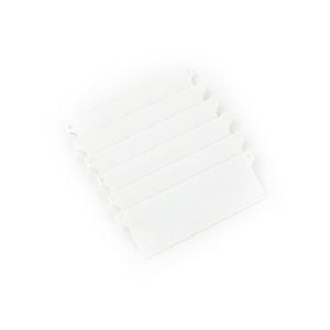 Windoware 127mm White Vertical Blind Bottom Weight - 6 Pack