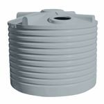 Clark Tanks 5000L Squat Round Poly Water Tank