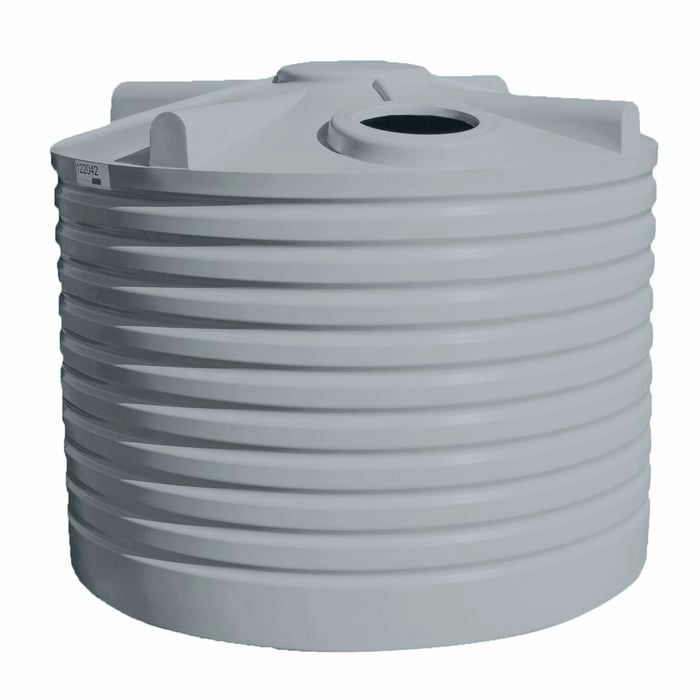 Clark Tanks 5000L Squat Round Poly Water Tank