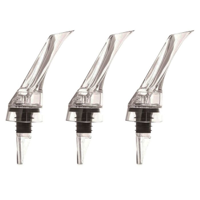 3PK Bartender Wine Aerator/Aerating Pourer Drip Barware