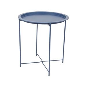 Harbour Housewares Round Steel Tray Tables - Pack of 1