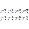 8PK R&M Unicorn Cookie Cutter Polyresin Coated Steel 13.3cm - Purple