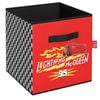 Disney 27 x 27 x 28cm Red & Black Lightning McQueen Compact Cube Insert