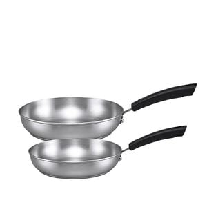 Meyer Centennial Stainless Steel Induction 24/28cm Frypan Twin Pack