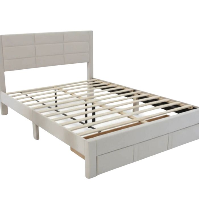 Hernan Bed Frame with Drawer - Queen