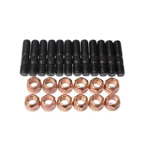 12 Pcs M10x1.25x45mm High Tensile Stud Kit For Manifold & Turbo