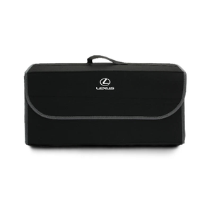 NNEOBA Large Car Seat Rear Storage Pouch Soft Felt Trunk Organizer Bag Black
