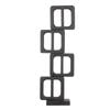 Amalfi Knox Wooden Sculpture Black 18x8x5cm